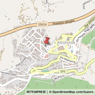 Mappa Via Antonio Gramsci, 1, 90030 Altofonte, Palermo (Sicilia)