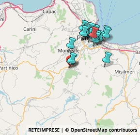 Mappa Via Antonio Gramsci, 90030 Altofonte PA, Italia (7.31368)