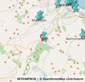 Mappa Via Campo, 90030 Altofonte PA, Italia (7.27667)