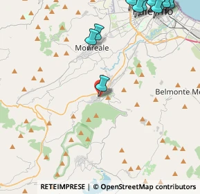 Mappa Via Calvario, 90030 Altofonte PA, Italia (7.9945)