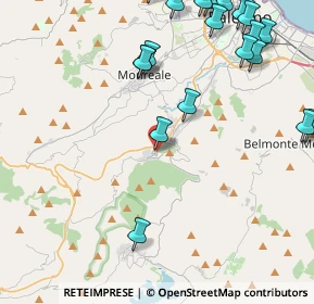 Mappa Via Campo, 90030 Altofonte PA, Italia (6.3825)