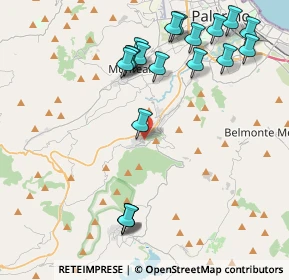 Mappa Via Campo, 90030 Altofonte PA, Italia (5.3)