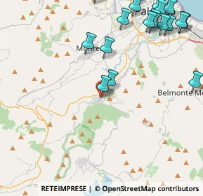 Mappa Via Calvario, 90030 Altofonte PA, Italia (6.6235)