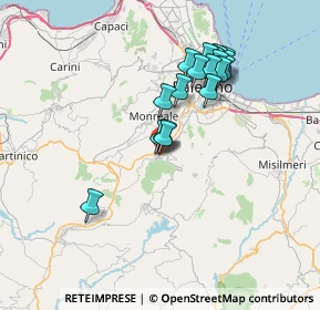 Mappa Via Campo, 90030 Altofonte PA, Italia (7.31947)