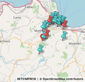 Mappa Via Campo, 90030 Altofonte PA, Italia (7.04824)