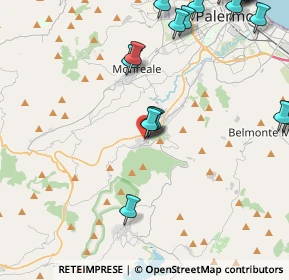Mappa VIa Garibaldi, 90030 Altofonte PA, Italia (6.6945)