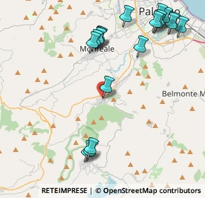 Mappa VIa Garibaldi, 90030 Altofonte PA, Italia (5.73421)