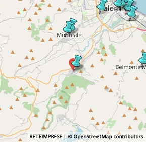 Mappa VIa Garibaldi, 90030 Altofonte PA, Italia (7.39333)