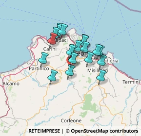 Mappa VIa Garibaldi, 90030 Altofonte PA, Italia (10.924)