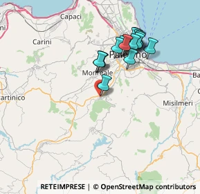Mappa VIa Garibaldi, 90030 Altofonte PA, Italia (7.49647)