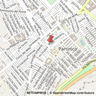 Mappa Via randazzo 26, 90047 Partinico, Palermo (Sicilia)