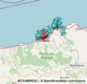 Mappa Cipollazzi, 98076 Sant'Agata di Militello ME, Italia (8.27125)