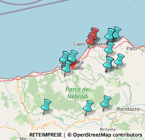 Mappa Cipollazzi, 98076 Sant'Agata di Militello ME, Italia (15.94765)