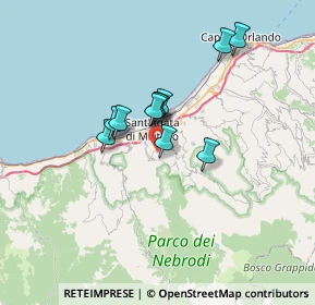 Mappa Cipollazzi, 98076 Sant'Agata di Militello ME, Italia (5.43364)