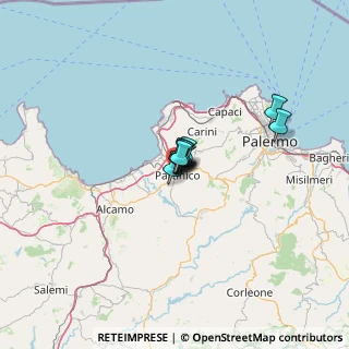 Mappa 90047 Partinico PA, Italia (40.01824)