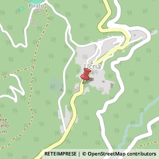 Mappa Via Padre Bernardino, 54, 98060 Ucria, Messina (Sicilia)