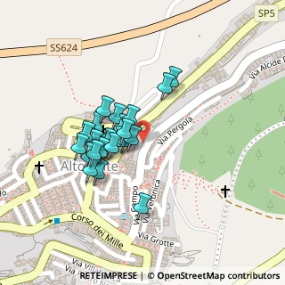 Mappa Via Belvedere, 90030 Altofonte PA, Italia (0.092)