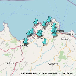 Mappa Via Antonello da Messina, 90047 Partinico PA, Italia (11.579)
