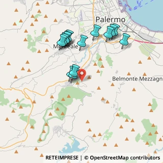 Mappa Via Sandro Pertini, 90030 Altofonte PA, Italia (4.20467)