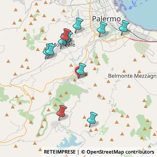 Mappa Via Sandro Pertini, 90030 Altofonte PA, Italia (4.775)