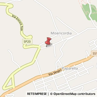 Mappa Via Egadi, 8, 91019 Valderice, Trapani (Sicilia)