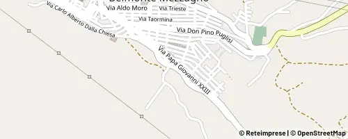 Mappa Belmonte Mezzagno