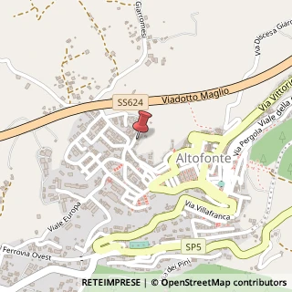 Mappa Via E. Franzitta, 16, 90030 Altofonte, Palermo (Sicilia)