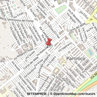 Mappa Corso dei Mille, 272, 90047 Partinico, Palermo (Sicilia)