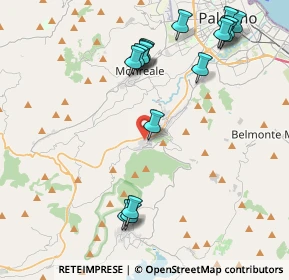 Mappa Via Eugenio Franzitta, 90030 Altofonte PA, Italia (5.30125)