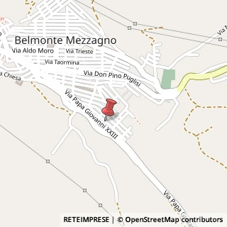 Mappa Via Giacomo Leopardi, 26, 90031 Belmonte Mezzagno, Palermo (Sicilia)
