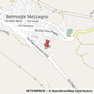 Mappa Via Ugo Foscolo, 21, 90031 Belmonte Mezzagno, Palermo (Sicilia)