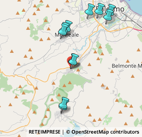 Mappa Via Roma, 90030 Altofonte PA, Italia (4.62636)