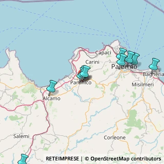 Mappa Via Modigliani, 90047 Partinico PA, Italia (31.92857)