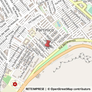 Mappa Via Bologna, 81, 90047 Partinico, Palermo (Sicilia)