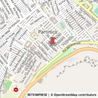Mappa Via Matera, 18, 90047 Partinico, Palermo (Sicilia)