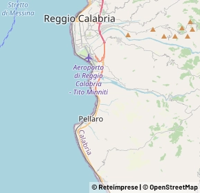Mappa 89134 Reggio Di Calabria RC, Italia (4.885)