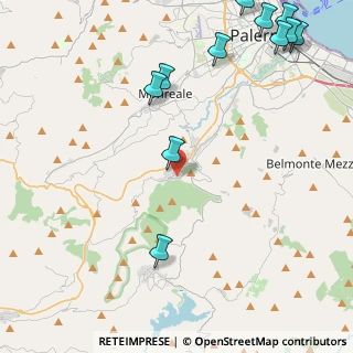 Mappa 90030 Altofonte PA, Italia (6.78727)