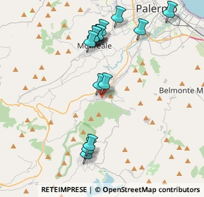 Mappa 90030 Altofonte PA, Italia (4.57533)