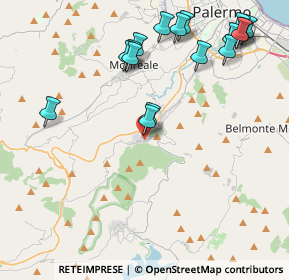 Mappa 90030 Altofonte PA, Italia (5.41941)