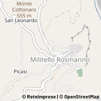 지도 Militello Rosmarino