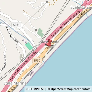 Mappa Via Roma, 595, 98029 Scaletta Zanclea, Messina (Sicilia)