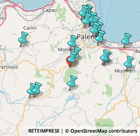 Mappa Corso Piano di Renda, 90030 Altofonte PA, Italia (9.5435)