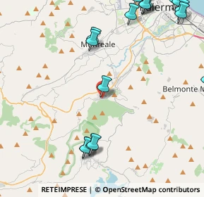 Mappa Corso Piano di Renda, 90030 Altofonte PA, Italia (7.0725)