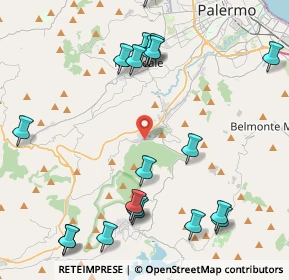 Mappa Corso Piano di Renda, 90030 Altofonte PA, Italia (5.8105)