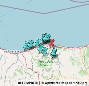 Mappa Via Ortolani di Bordonaro Carlo, 90015 Cefalù PA, Italia (7.86333)