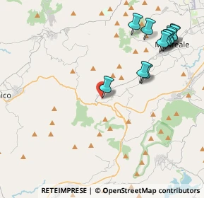 Mappa Via P.C, 90046 Monreale PA, Italia (5.56333)