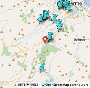 Mappa Via Olanda, 90030 Altofonte PA, Italia (5.148)