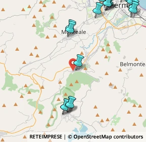 Mappa Via Olanda, 90030 Altofonte PA, Italia (7.2465)