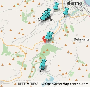 Mappa Via Olanda, 90030 Altofonte PA, Italia (4.345)