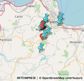 Mappa Via Olanda, 90030 Altofonte PA, Italia (5.06)
